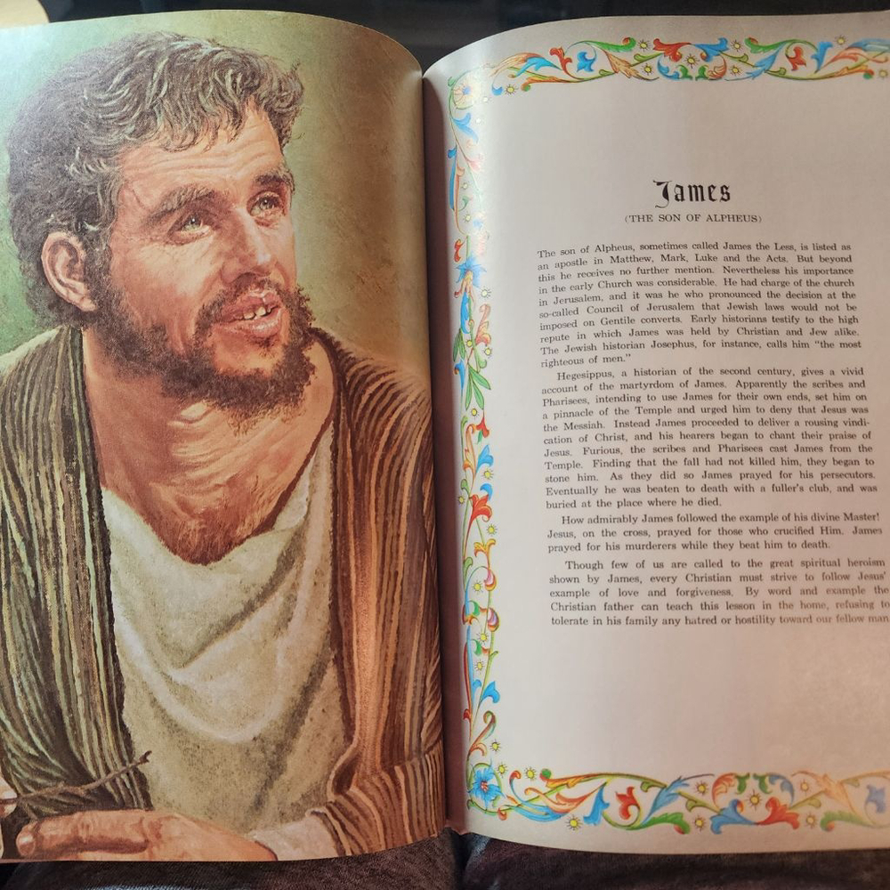 Our Christian Heritage by Good Will Publishers, 1967. Illustrated Bible People. - Picture 3 of 10